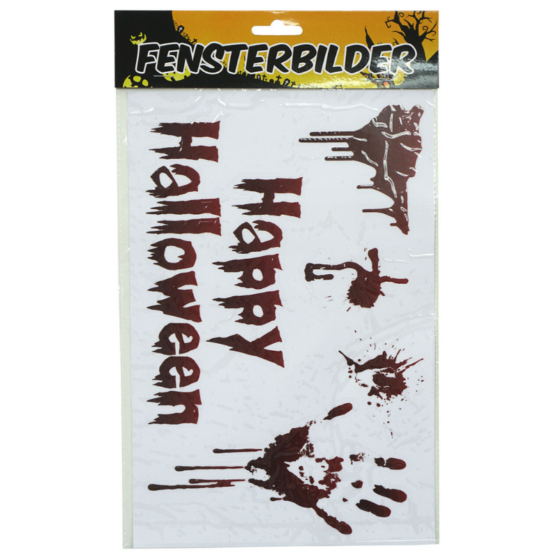  Halloween Fensterbilder Blut