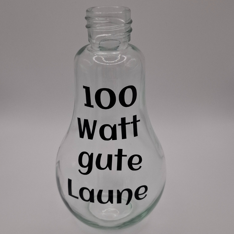 Glühbirnenvase