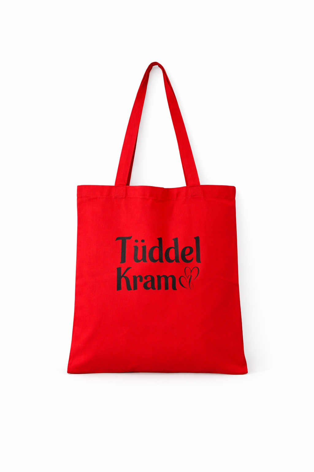 Baumwolltasche mit Aufschrift  Tüddelkram